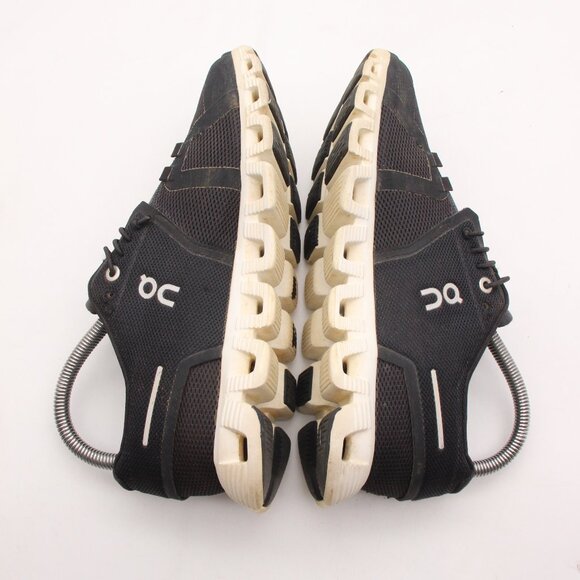 On Running Cloud 5 Road Running Shoes Women's 6.5 Black Casual Sneakers Lace Up - Picture 6 of 10